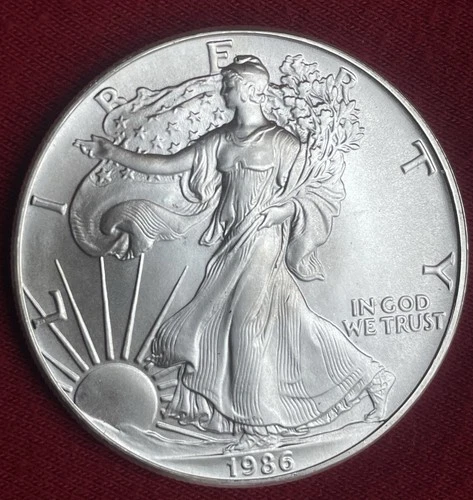 1986 1 oz Silver American Eagle (Brilliant Uncirculated)