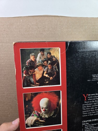 Steven King's "It" (Laserdisc, 1993) Harry Anderson Richard Masur Used Rare - Picture 6 of 12