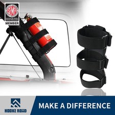 Hooke Road Roll Bar Fire Extinguisher Holder For 1997-2025 Jeep Jk Jl Wrangler
