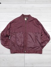 PRETTY GREEN men's slim nylon jacket plum color Size L