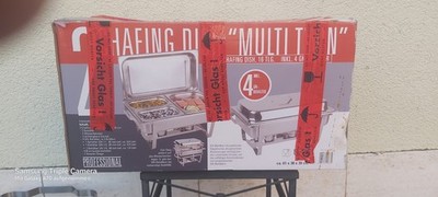 Gut gebrauchtes Chafing Dish Set ''Multi T'' - Warmhalteplatte