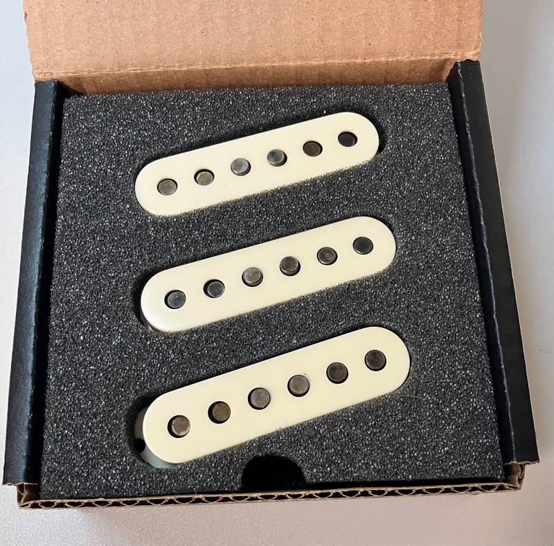 Vintage '59 Fender Stratocaster Hand Wound Pickup Set by Migas Touch Left Handed