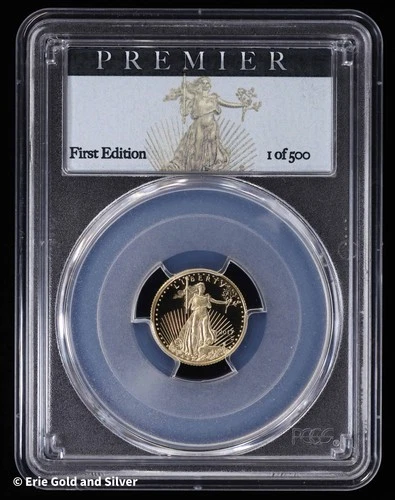 2017-W $5 1/10 oz American Gold Eagle PCGS PR 70 DCAM | Premier First Edition