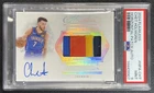 CHET HOLMGREN PSA 9 2024 PANINI FLAWLESS HORIZONTAL GAME-USED PATCH AUTO 21/25