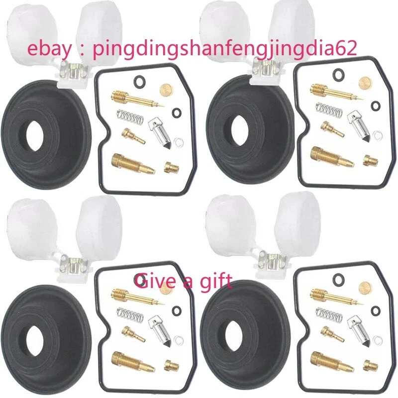 4 X для KAWASAKI ZR1200 ZRX1200R 2001-2005 карбюратор ремонтный комплект диафрагма поплавок - Изображение 3 из 3