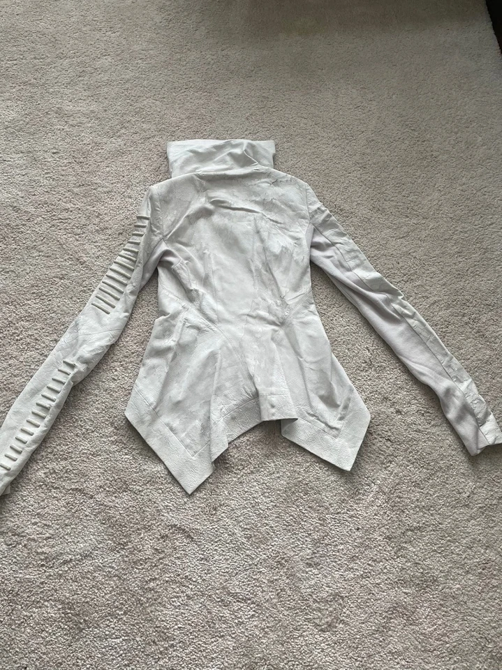 Rick Owens GIACCA NASKA мотоциклиста куртка размер 38 совершенно новое состояние редкая - Изображение 3 из 4