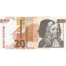 #1231123 Slowenien, 20 Tolarjev, 1992-01-15, UNZ