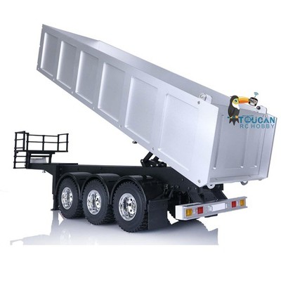 TOUCANRC 1/14 RC Metal Tipper Dumper Lorry Truck Trailer Car Model KIT 540 Motor