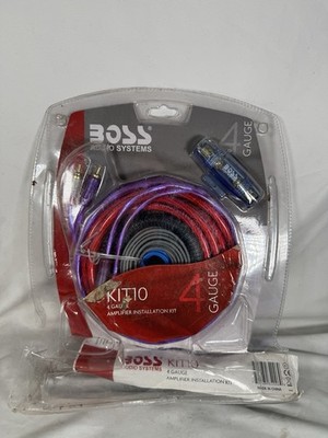 Boss Audio Systems KIT10 4 Stärke Verstärker Installation Kabelsatz A Auto