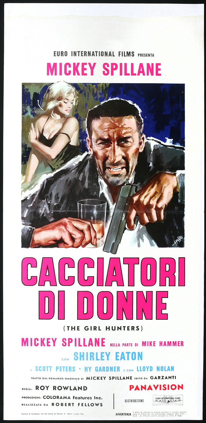 Locandina originale film Cacciatori di donne (1963) - Regia di Roy Rowland