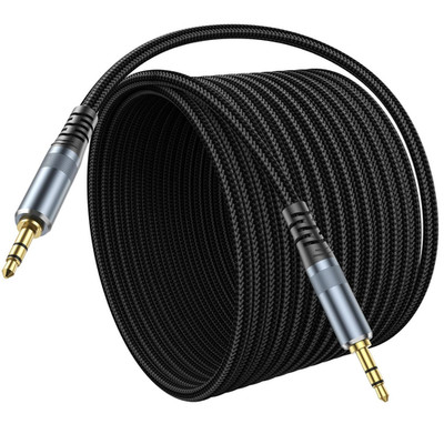 AUX Cable 20Ft 3.5mm Male to Male Stereo Audio Cord TRS Hi-Fi for Car TV Laptop