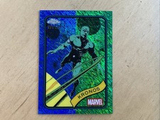 2025 Topps Chrome Marvel Comics Blue Green Shimmer /199 Kronos #25