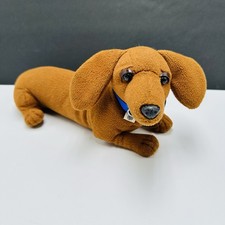 HANSA Lifelike Dachshund Pup Thomas Boland Stuffed Animal 12 Dog Plush Puppy