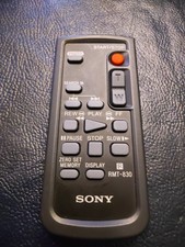 Genuine Sony RMT-830 Remote For Handycams.  e3