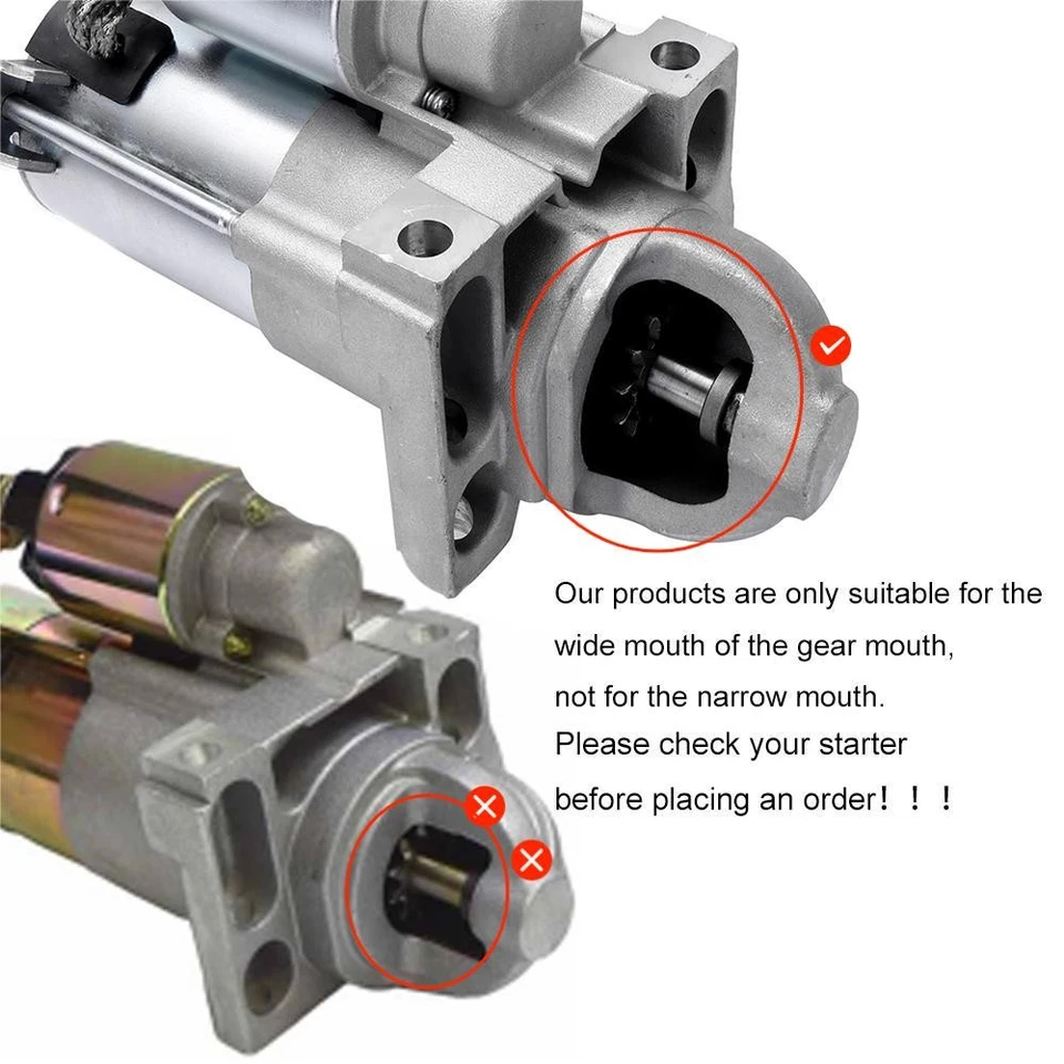 Arranque para Chevy GMC Silverado Sierra Hummer H2 6.0L SDR0097 10465550 6492 Foto 2 de 4