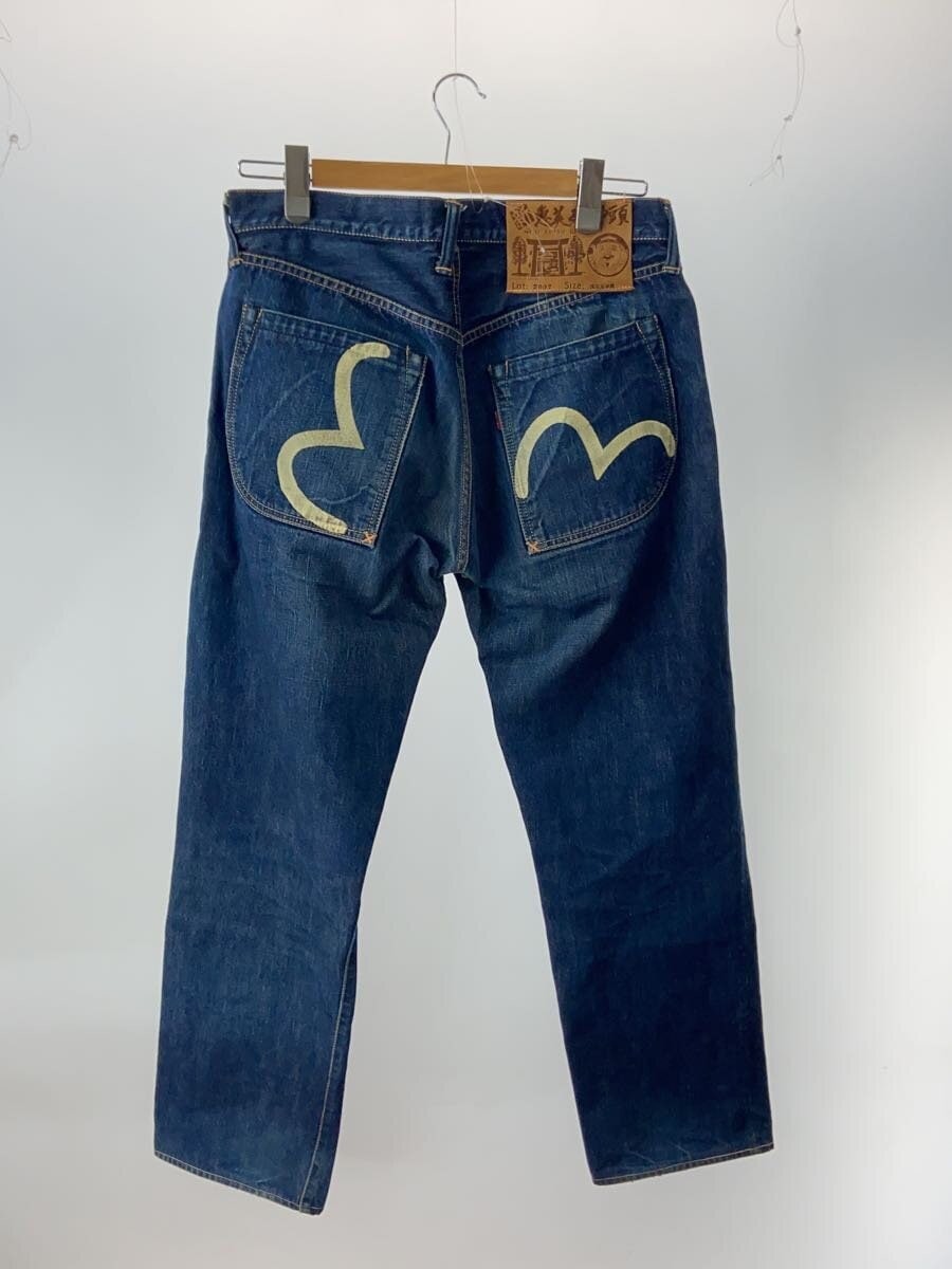 EVISU Denim jeans 35×35 EVISU straight Jeans indigo 35 Used | eBay