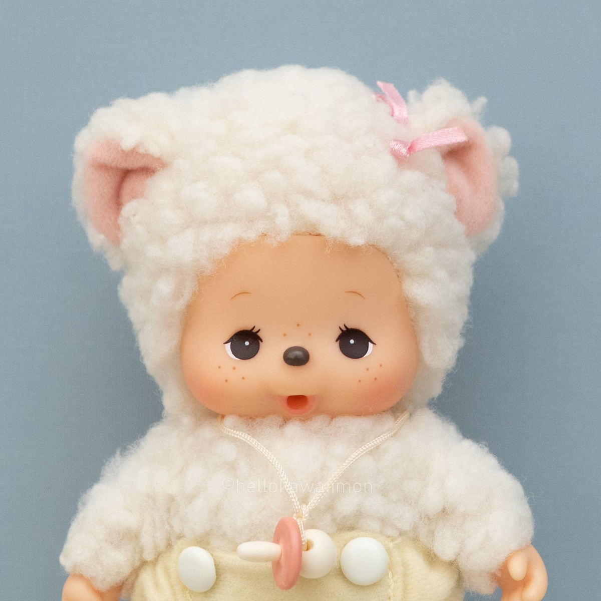 Bebichhichi's Friend Mel Sheep Baby Monchhichi Lamb Rare Sekiguchi