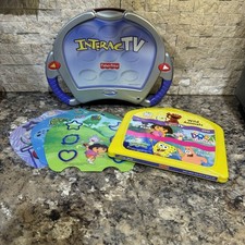 Rare Fisher Price Interact TV DVD Learning Video Gaming System