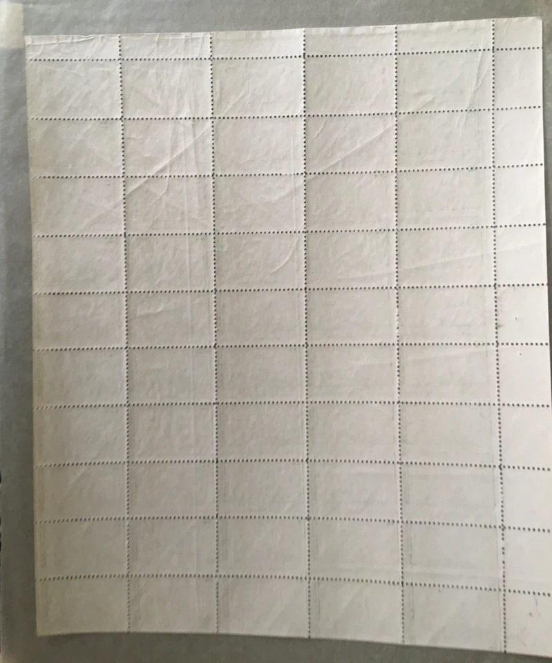 1934 Zion National Park 8 cent Full mint sheet of 50 Stamps #747 - Image 3 of 4