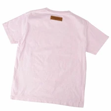 Louis Vuitton T-shirt Inside out Top Cotton Men's S Pink Used MOLO-0