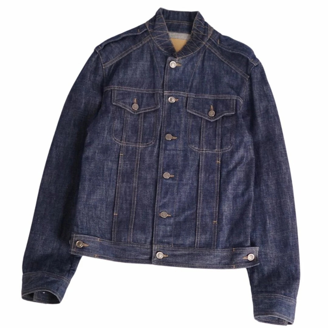 Giacca Gucci Tom Ford periodo denim cotone capospalla uomo 46 indaco usata MOLO 0