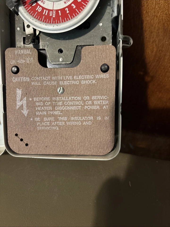 NOS PARAGON ELECTRIC WATER HEATER TIME CONTROL, Model TC-2 Complete Part 902151 - Image 4 of 4