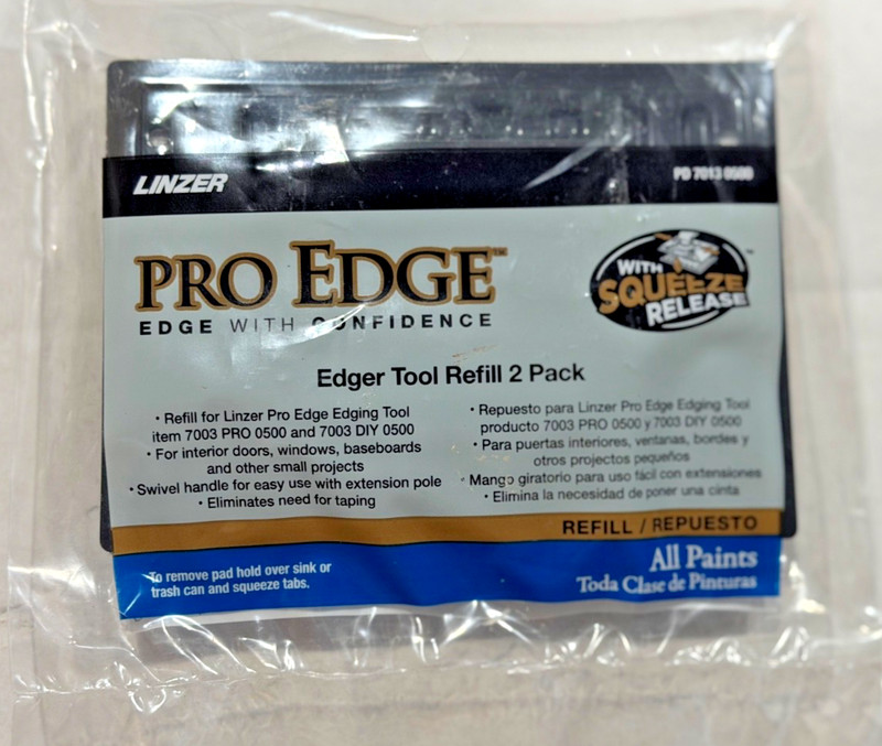 Linzer Pro Edge Paint Pad Edger Refill 5" Trim Edging Tool Replacement PD 7013 N