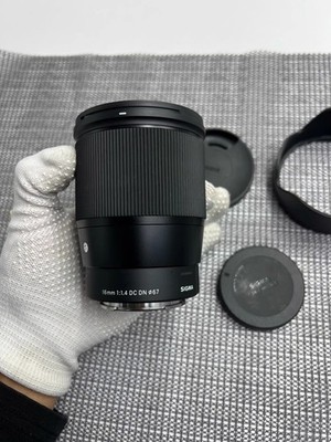Sigma 16mm F1.4 DC DN Sony E Mount APS-C Mirrorless Contemporary Prime Lens Auto