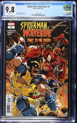 SPIDER-MAN & WOLVERINE #2A CGC 9.8 KAARE ANDREWS COVER & ART  2025-07-31 NEW