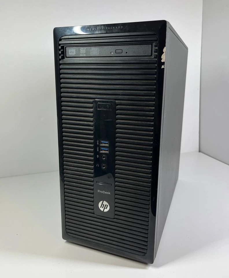 HP ProDesk 400 G2 MT i3-4150 6GB RAM 480GB SSD Windows 11 Pro Desktop PC - Image 2 of 4