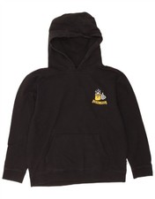 Vans Womens Off The Wall Graphic Hoodie Jumper XL Black Cotton Skull BN10