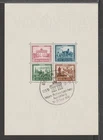 ✔️ GERMANY 3. Reich 1930. RARE FDC IPOSTA (IBRA) Block 1 REPRODUCTION Facsimile!