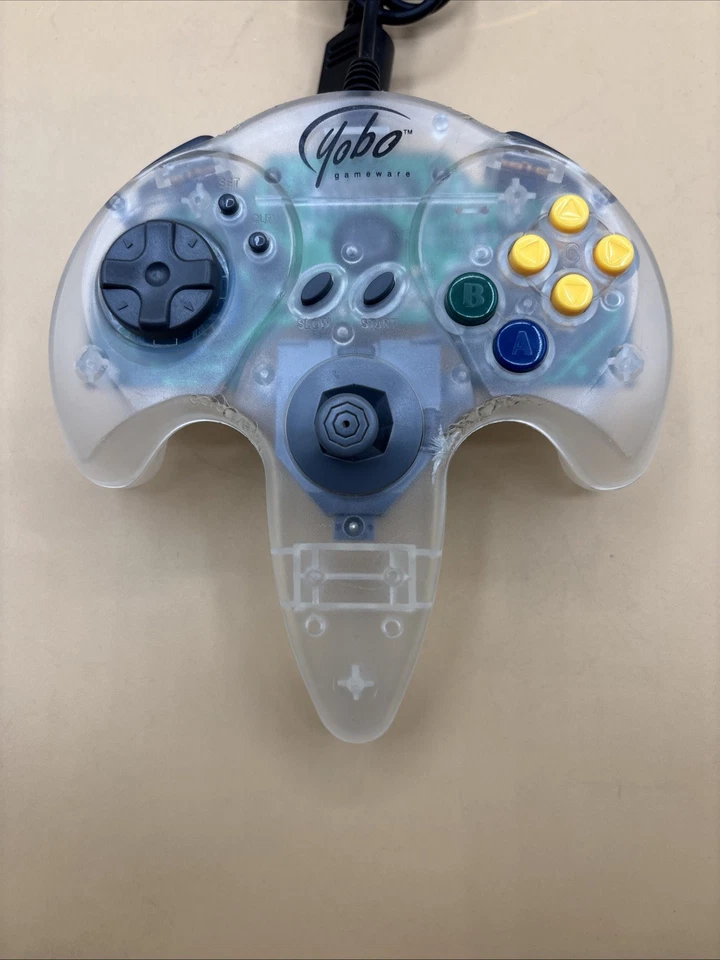 Yobo Gameware Nintendo 64 N64 Controller Game Pad - Clear Color - Image 3 of 4