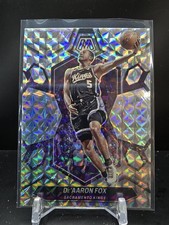 D193 - 2023-24 Panini Mosaic - DeAaron Fox #163 - Silver Mosaic