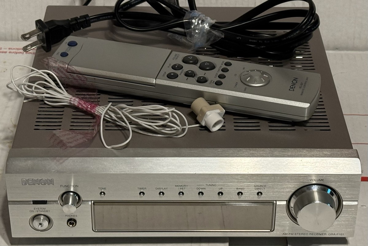 デノン DRA-F109 VINTAGE DENON MODEL DRA-F109 INTEGRATED RECIEVER AMPLIFIER