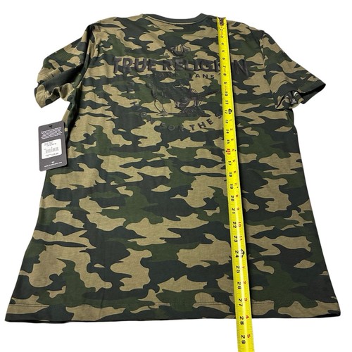 True Religion Camo NWT Buddha Guitar Music Sz Sm Unisex Woman’s Men Y2K Fashion - Picture 4 of 11