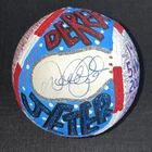 Derek Jeter Signed Carter X Painted Baseball JSA LOA New York Yankees HOF