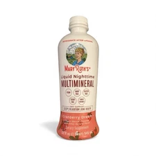 Mary Ruth's Liquid Nighttime Multimineral Vegan Cranberry Dream 32oz Exp 1/26
