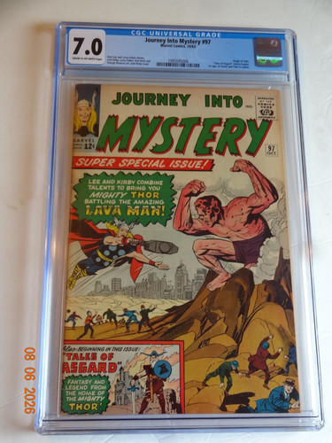 JOURNEY INTO MYSTERY #97 CGC 7.0 ORIGIN OF ODIN TALES OF ASGARD