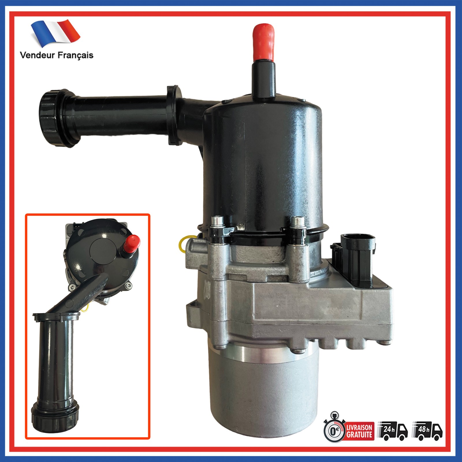 Pompe de direction hydraulique 4007VK en aluminium renforcé haute durabilité