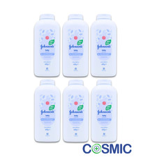 Image of 6 X Johnson's Baby Powder 400g | Talc-Free | Hypoallergenic | Gentle & Soothing