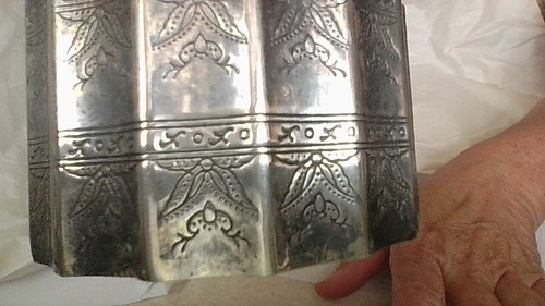 Godinger Ornate Silver Trinket Dish 1991 Stamped Beautiful Design Some Tarnish