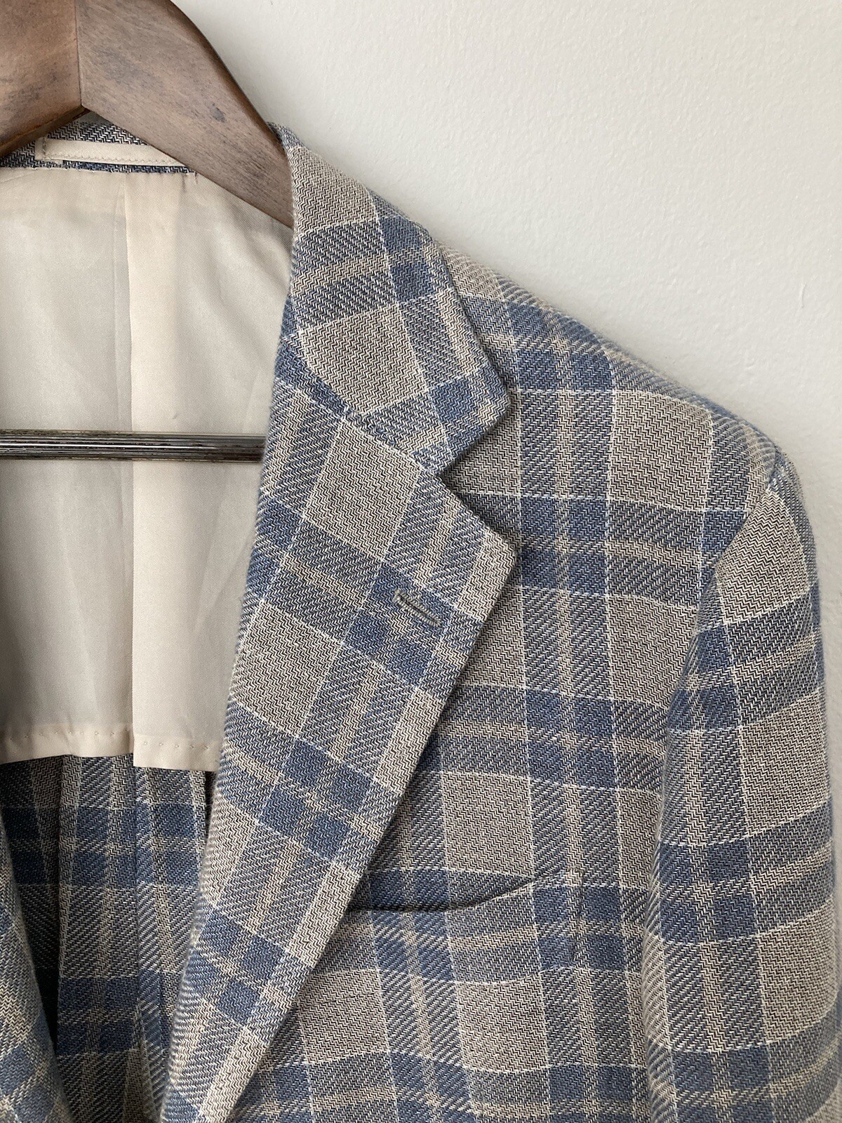 The Armoury x Ring Jacket Model 3 Solbiati Linen Wool Cream Sportcoat