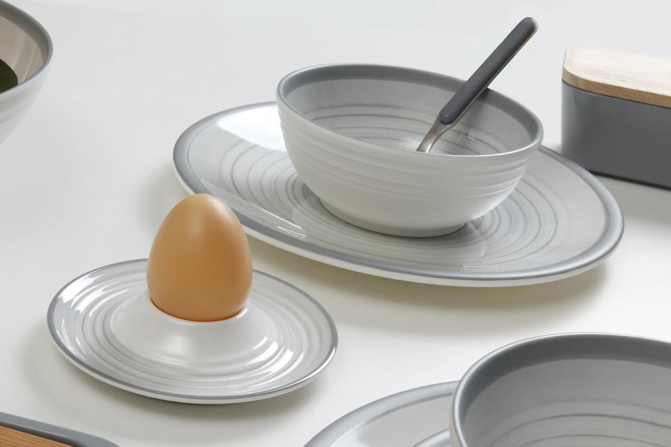 MELAMINE Bellagio Table Set With Non Slip Non Rattle Base MOTORHOME CARAVAN BOAT - Image 1 of 4
