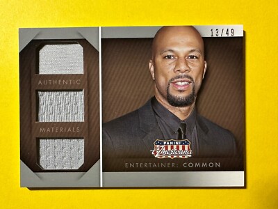 2015 Panini Americana TRIPLE RELIC Common, Rapper #13/49  +n2