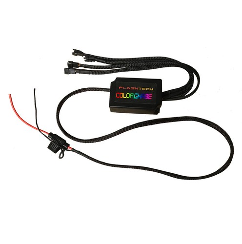 Color Chasing LED Fog Light Flow Halo kit for Chrysler 300 05-10 - Imagen 6 de 10