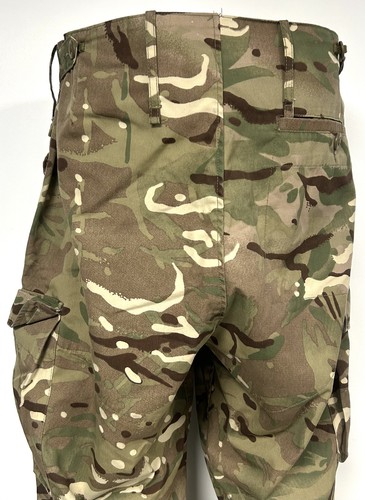 British Military Issue MTP Camouflage Windproof Combat Trousers, 82/80/96 - Picture 6 of 8
