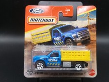 Matchbox Ford F-350 Stake Bed truck Blue INC livery. new for Mix F 2025 sealed