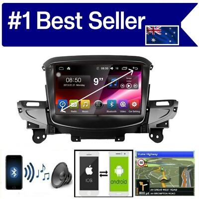 HOLDEN VF COMMODORE 2013-17 GPS CARPLAY ANDROID AUTO  DAB+ TPMS DVR PROFESSIONAL
