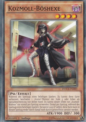 YU-GI-OH Kozmoll Böshexe Common DOCS-DE083